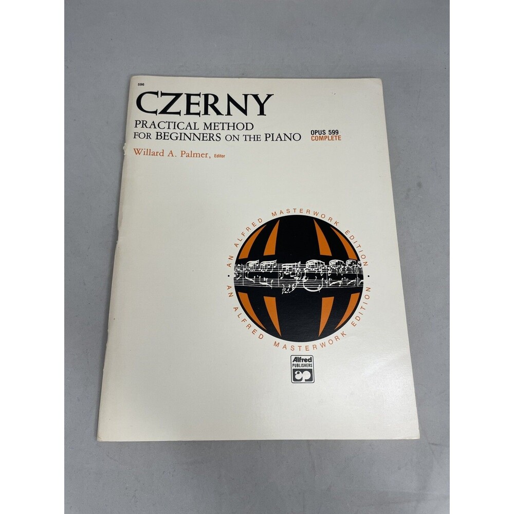 Czerny Practical Method Beginners on the Piano Sheet Music Book Palmer Alfred